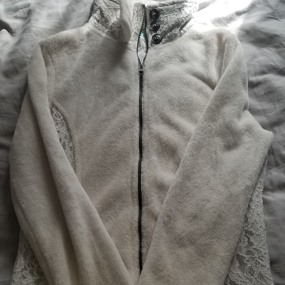White fleece